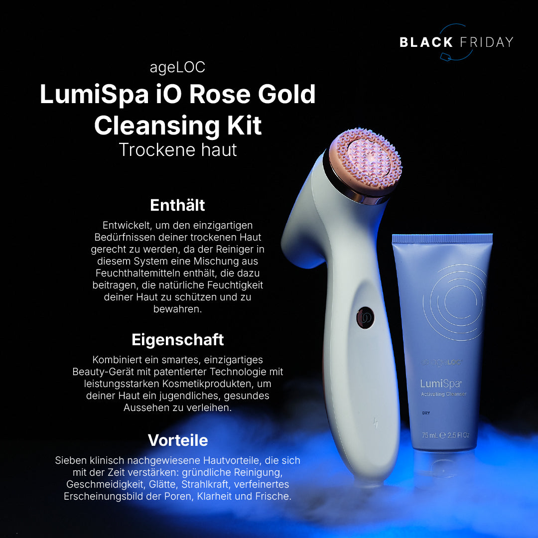 Nu Skin Black Friday 2025 LumiSpa iO trockene Haut