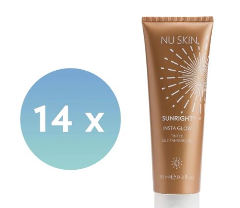 Sunright Insta Glow im Business Kit mit 14 Tuben: Insta Glow Pro Pack
