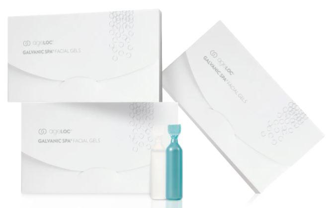3er Packung Facial Gels für Galvanic Spa im Angebot