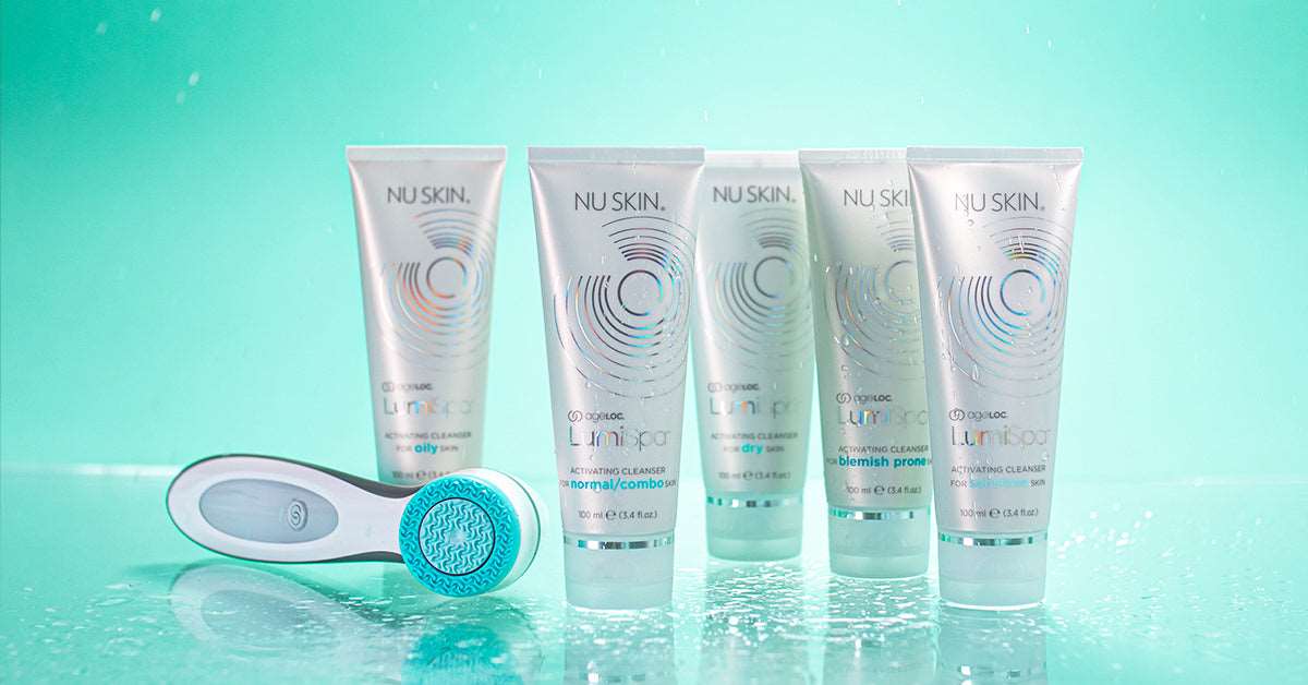 alle fünf Activating Cleanser für LumiSpa Gesichtreinigungsgerät