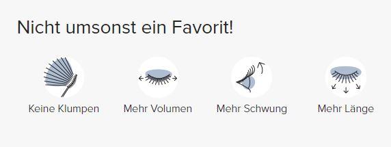 Vorteile Curling Mascara von Nu Skin