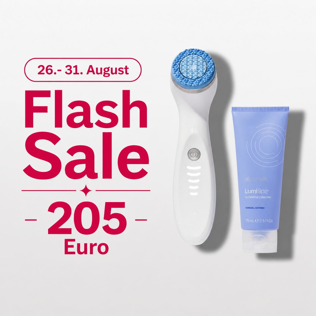 LumiSpa Flash Sale blau