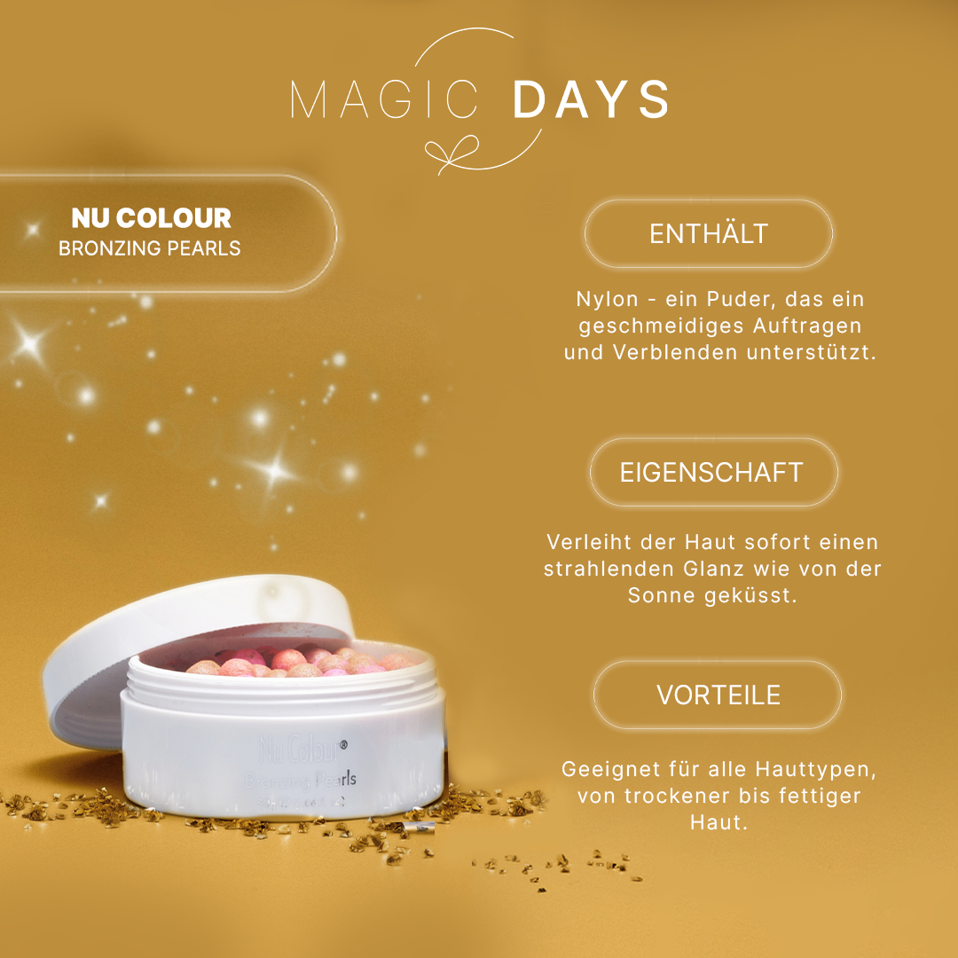 Magic Days Nu Skin Bronzing Pearls im Angebot vom 5.-8. Dez. 2023