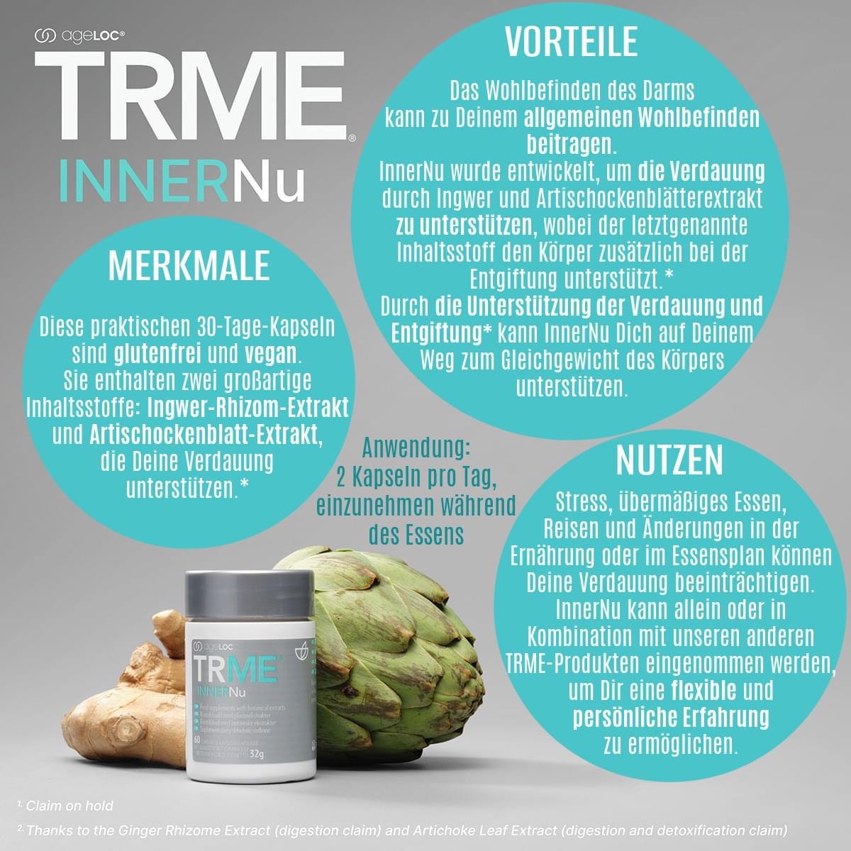 Nu Skin TRME InnerNu Gewichtsbeheersing - darmen en ontgifting