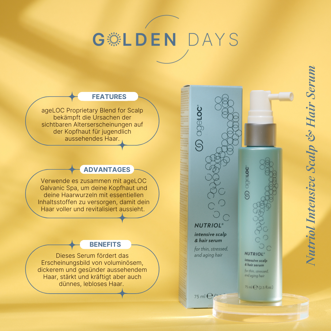 Nu Skin Golden Days 2024 ageLOC Nutriol Scalp & Hair Serum im Sale