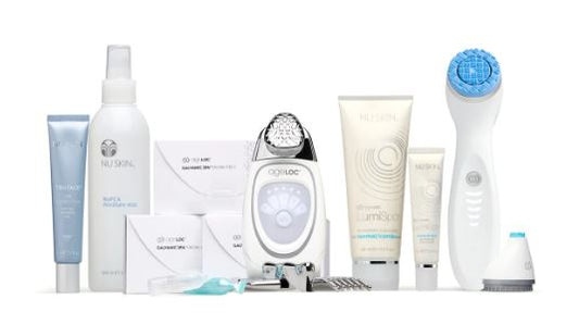 Spa Dag Essentias iO voordeelpakket van Nu Skin met Galvanic Spa en LumiSpa iO
