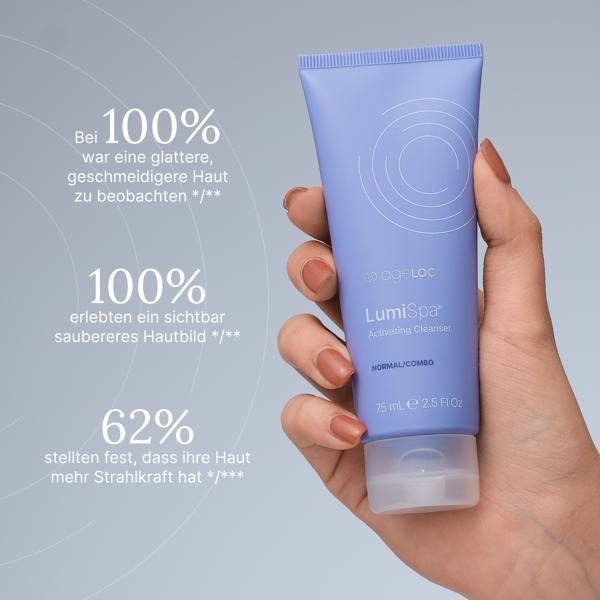 LumiSpa Activating Cleanser for normal/combination skin
