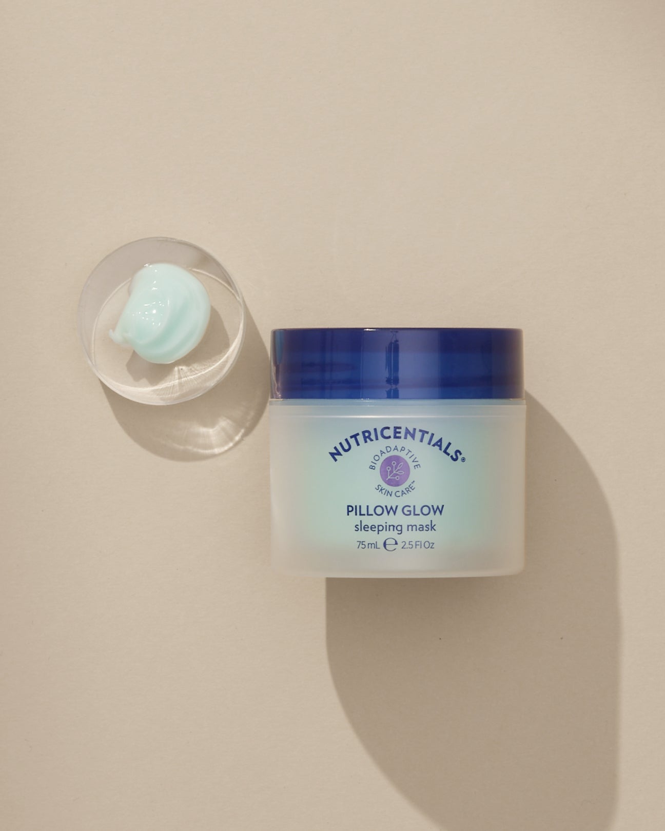Nu Skin Nutricentials Pillow Glow Nachtmaske für intensive Feuchtigkeit über Nacht.