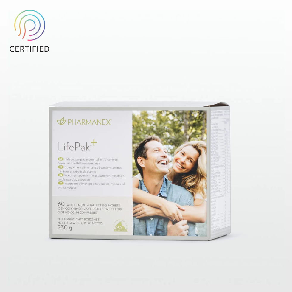 LifePak Plus von Nu Skin für tägliche Versorgung mit Vitaminen und Mineralstoffen
