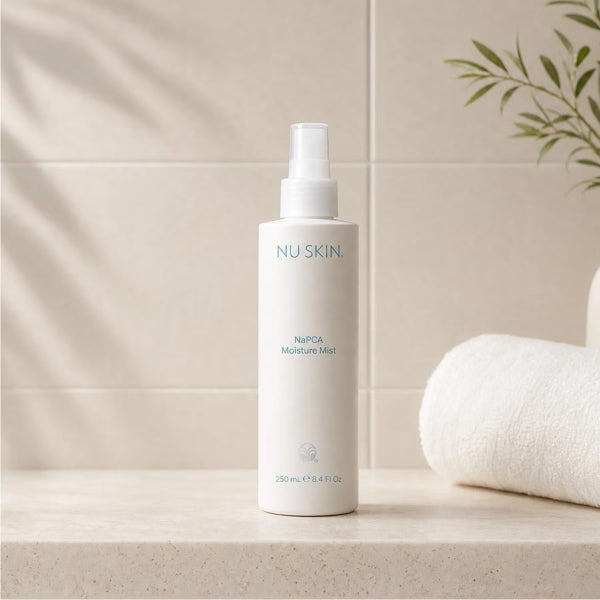 Nu Skin NaPCA Spray Makeup fixieren 
