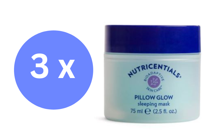 Pack of 3 Pillow Glow Sleeping Mask
