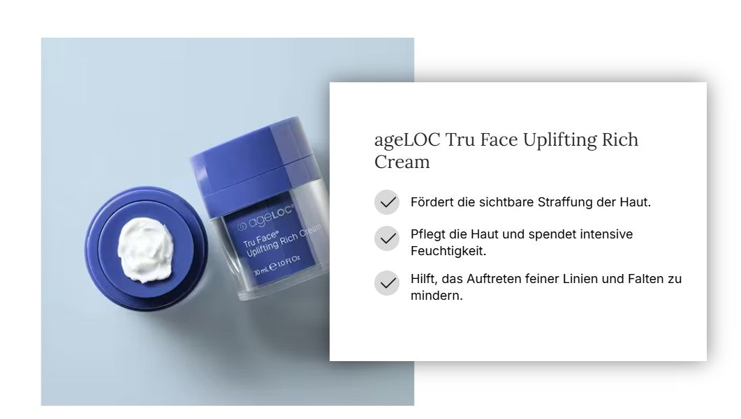 ageLOC Tru Face Opbeurende Rijke Crème