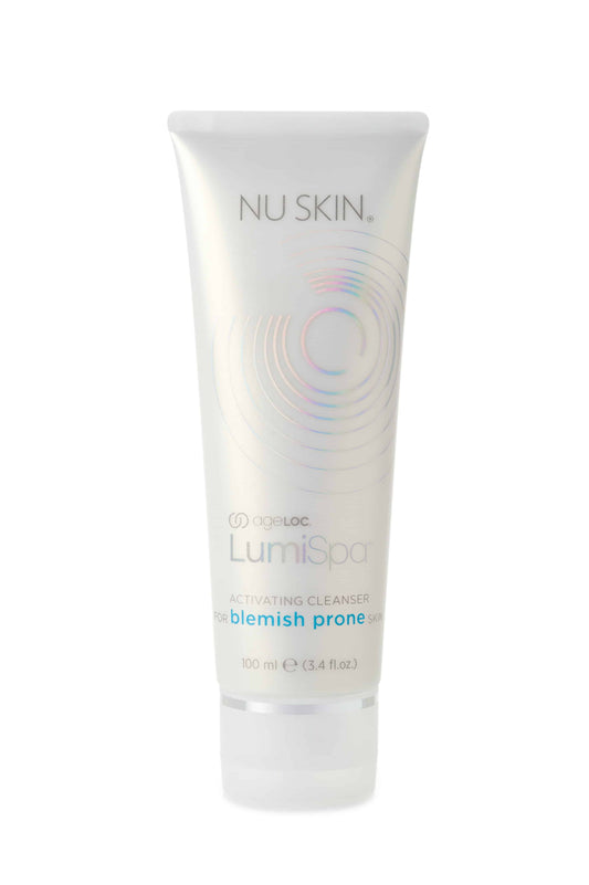 Cleansing gel for blemished skin for LumiSpa facial cleanser