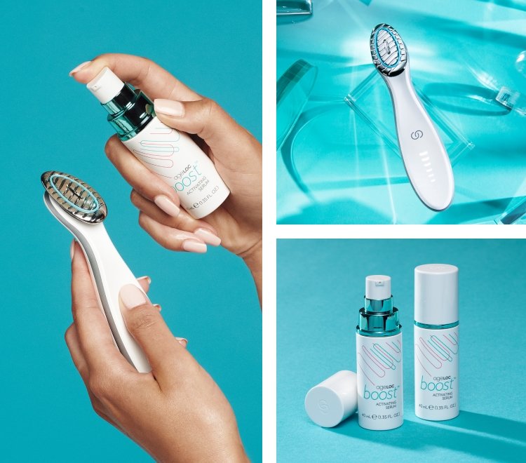 ageLOC Boost System de Nu Skin - appareil et Activating Cleanser