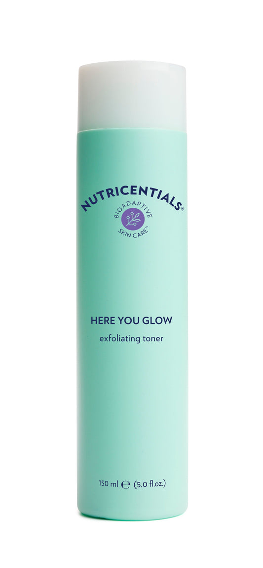 Toner Here You Glow from Nu Skin against skin blemishes