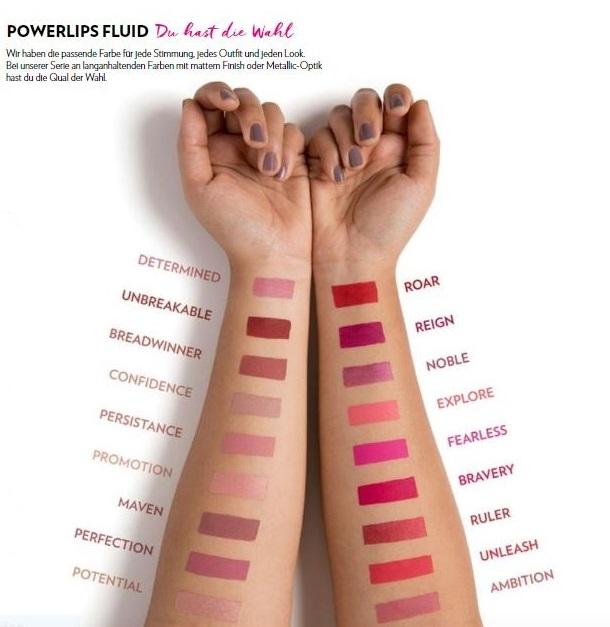 Nu Colour POWERlips - all colors with 20% discount